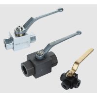 Ball Valve 2 Way / 3 Way (C-Type, L-Type) – Hydraulic Ball Valve for Shut Off and Flow Direction Control, Full Bore Design, Strong Sealing, Easy Handle Operation, Industrial Hydraulic Line Use